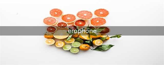 《Erophone》第一关怎么过 通关技巧分享(erophone)