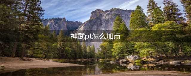 《神武4》普陀怎么加点 普陀加点分享(神武pt怎么加点)