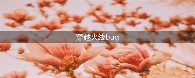 CF出现BUG玩家的原因 CF为什么BUG这么多(穿越火线bug)