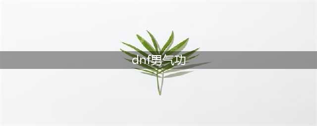 《DNF》2021男气功攻略 技能加点推荐(dnf男气功)