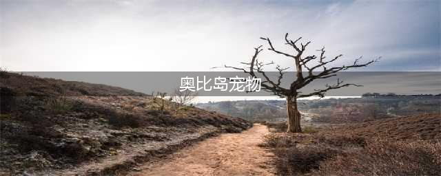 奥比岛手游宠物分布位置大全