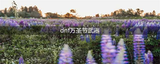 《DNF》万圣节武器装扮礼盒外观一览