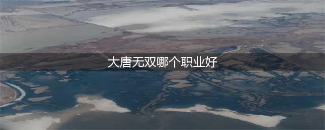 《大唐无双》pk选哪个职业好 PK职业选择推荐(大唐无双哪个职业好)