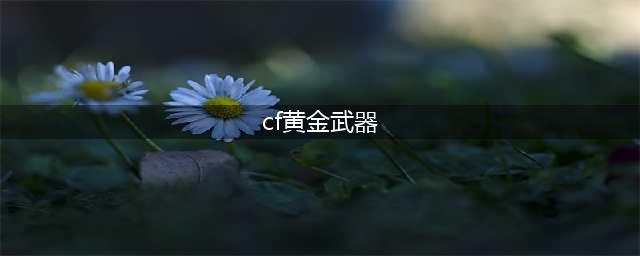 《CF手游》黄金武器怎么样 黄金武器介绍(cf黄金武器)
