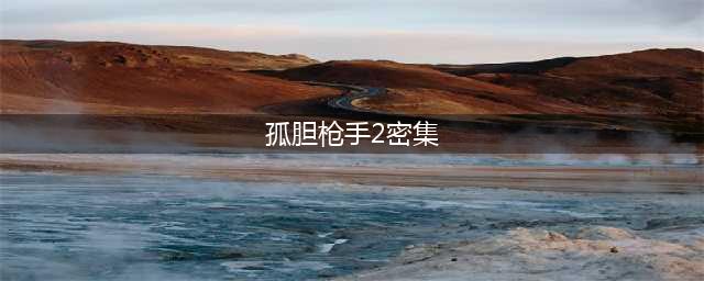 《孤胆枪手2征兵》秘籍有哪些 秘籍大全(孤胆枪手2密集)
