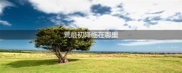 阴阳师荒作为神的使者最初降临在哪里？(荒最初降临在哪里)