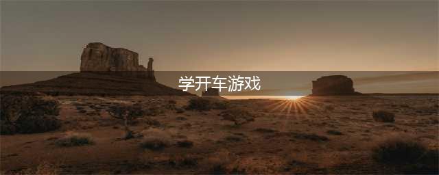 2022手机学车游戏模拟驾驶游戏下载 模拟学开车的手机游戏推荐(学开车游戏)