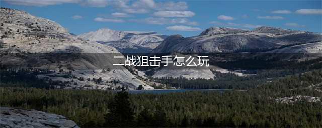 二战狙击手胜利的召唤第四关攻略 游戏通关攻略(二战狙击手怎么玩)