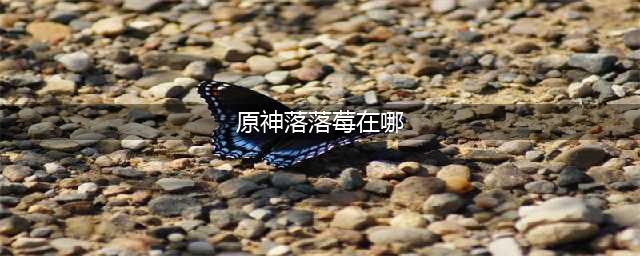 原神落落莓在哪 落落莓位置介绍