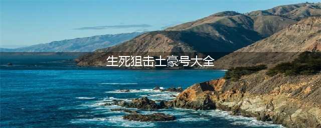 《生死狙击》永久免费送土豪号 魔龙骑士好号和密码大全