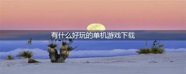 全国最好玩的单机游戏下载大全2022 单机游戏下载推荐(有什么好玩的单机游戏下载)