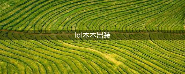 《无限火力》阿木木怎么出装 lol手游阿木木出装思路(lol木木出装)
