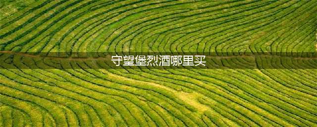 守望堡烈酒哪里买 守望堡左边尽头(守望堡烈酒哪里买)
