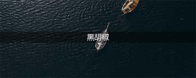 血污夜之仪式黑胡椒在哪 黑胡椒作用(黑胡椒)