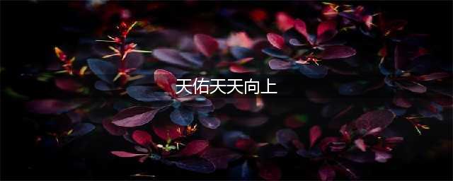 MC天佑《天天向上》喊麦歌曲汇总 MC天佑yy直播地址(天佑天天向上)