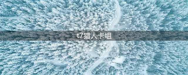 炉石传说t7猎人卡组 如何打造最强的猎人卡组