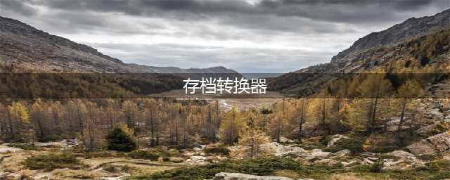 泰拉瑞亚国服手机版存档转换器使用方法介绍