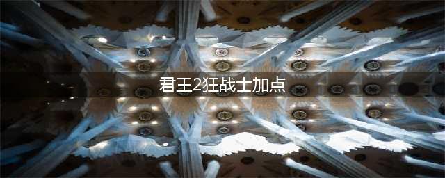 《君王2》狂战士血魂装备详解(君王2狂战士加点)