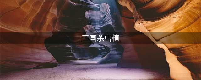 三国杀曹植技能大全一览(三国杀曹植)