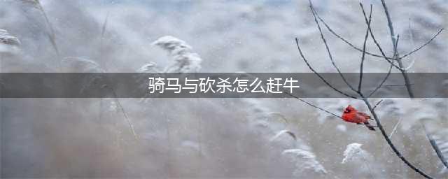 《骑马与砍杀战团》牛怎么获得 获得牛的方法介绍(骑马与砍杀怎么赶牛)