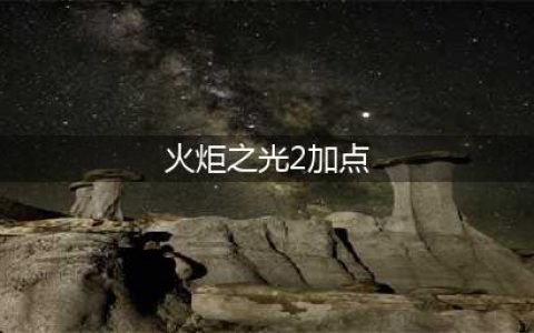 《火炬之光2》漂泊者怎么加点 漂泊者加点方法介绍(火炬之光2加点)