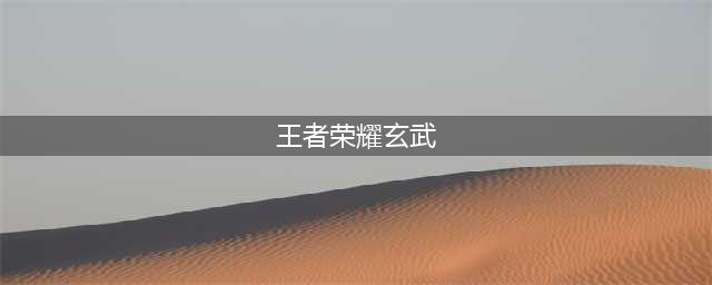 《王者荣耀》玄武皮肤介绍 玄武怎么样(王者荣耀玄武)