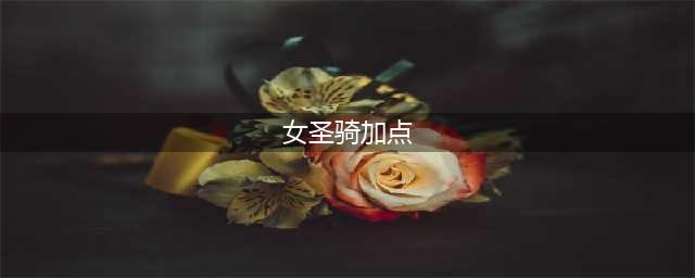 DNF女圣骑士110级刷图加点攻略(女圣骑加点)