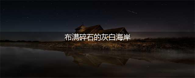 航海王热血航线布满碎石的灰白海岸上寻找