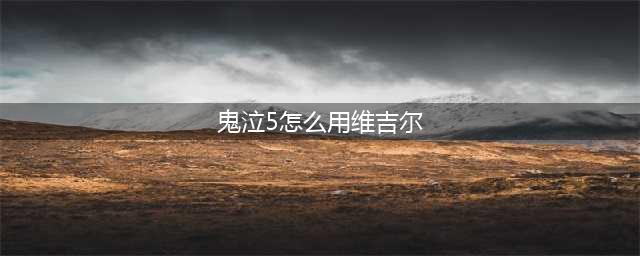 鬼泣5怎么放维吉尔大招 维吉尔大招释放攻略(鬼泣5怎么用维吉尔)