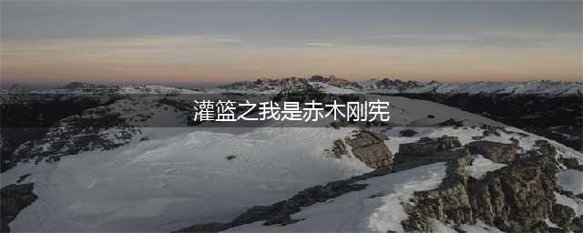 《灌篮高手》赤木刚宪怎么样 赤木刚宪技能属性一览(灌篮之我是赤木刚宪)