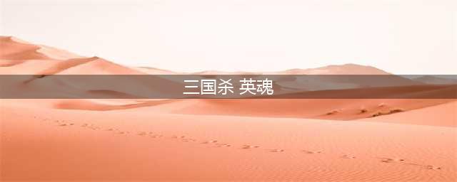 三国杀孙策英姿英魂是指什么(三国杀 英魂)