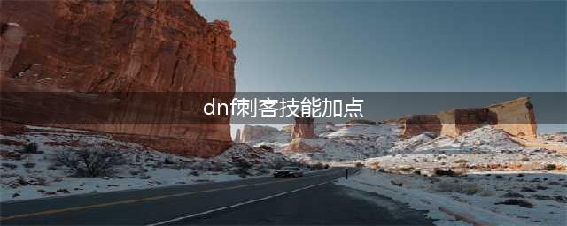DNF2023刺客怎么加点 刺客刷图加点攻略2023
