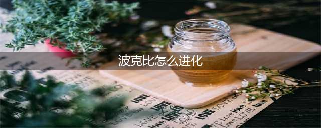 宝可梦剑盾波克比怎么进化 宝可梦剑盾波克比进化路线