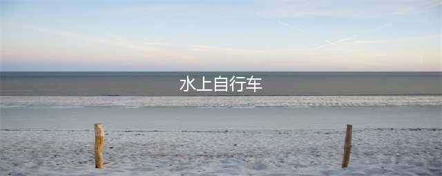 《宝可梦剑盾》水上自行车怎么获得 水上自行车获取攻略(水上自行车)