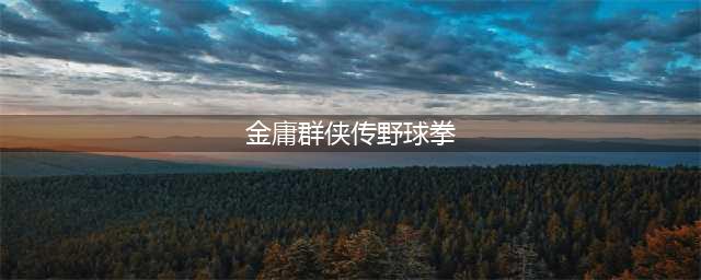 金庸群侠传dos攻略和秘籍在哪学野球拳
