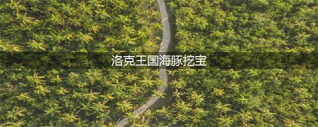 洛克王国海豚挖宝能挖到什么