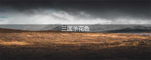三国杀ol牌堆的颜色与花色解析 三国杀ol卡牌颜色与花色介绍