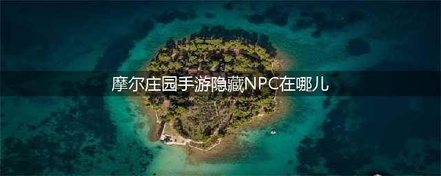 摩尔庄园手游隐藏NPC在哪儿 隐藏NPC位置分享