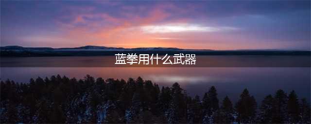 《DNF》100蓝拳武器怎么选 100蓝拳武器选择推荐(蓝拳用什么武器)