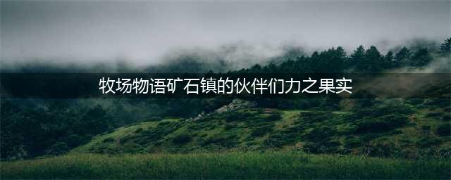 《牧场物语重聚矿石镇》力之果实获取攻略大全(牧场物语矿石镇的伙伴们力之果实)