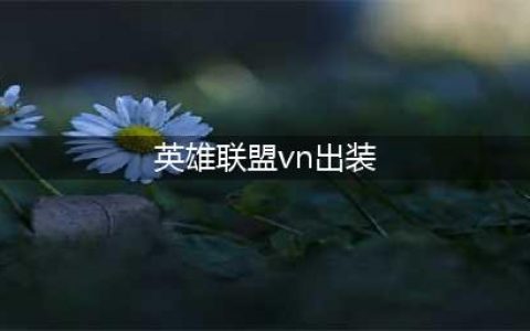 英雄联盟S13vn怎么出装S13vn出装推荐