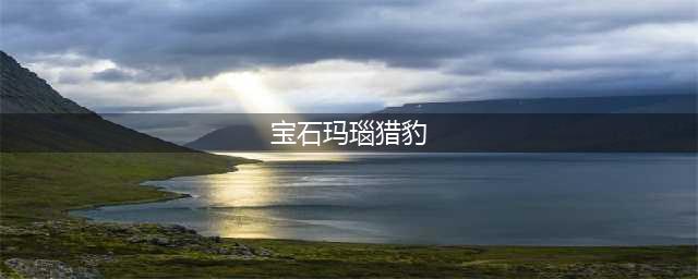 《魔兽世界》宝石玛瑙猎豹怎么获得 宝石玛瑙猎豹获取方法