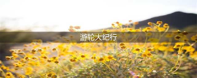 豪华游轮大纪行航线安排图文教程(游轮大纪行)