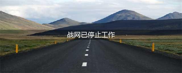 《使命召唤16战区》已停止工作怎么解决 已停止工作解决教程(战网已停止工作)
