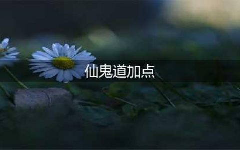 《诛仙》鬼道怎么加点 鬼道三重加点推荐(仙鬼道加点)