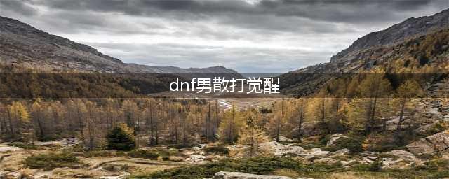 《DNF》100版本男散打三觉技能怎么样 男散打三觉技能一览(dnf男散打觉醒)