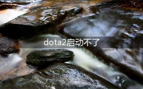 《dota2》无法打开游戏怎么回事 无法启动游戏解决教程攻略(dota2启动不了)
