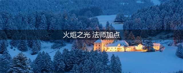 《火炬之光3》法师怎么加点 法师加点攻略(火炬之光 法师加点)