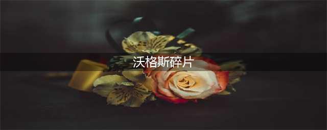 魔兽世界沃格斯碎片怪获取地点 魔兽世界沃格斯碎片怎么得(沃格斯碎片)