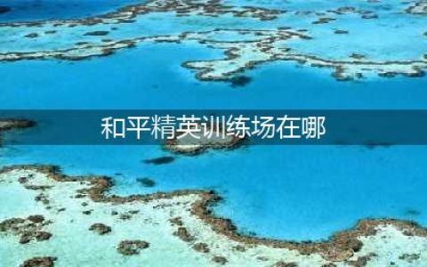 和平精英新训练场在哪 2022新训练场位置详解(和平精英训练场在哪)